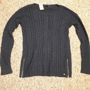 New dark blue sweater